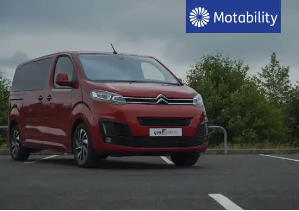 Motability Logo With Car