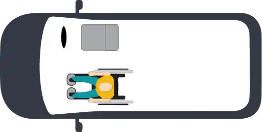 Ford Connect Duo Floorplan 1