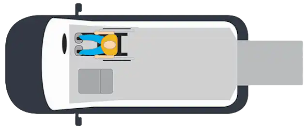 Ford Connect Duo Floorplan 2