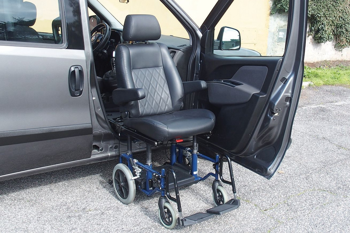 Wheelchair Passenger Seat Block