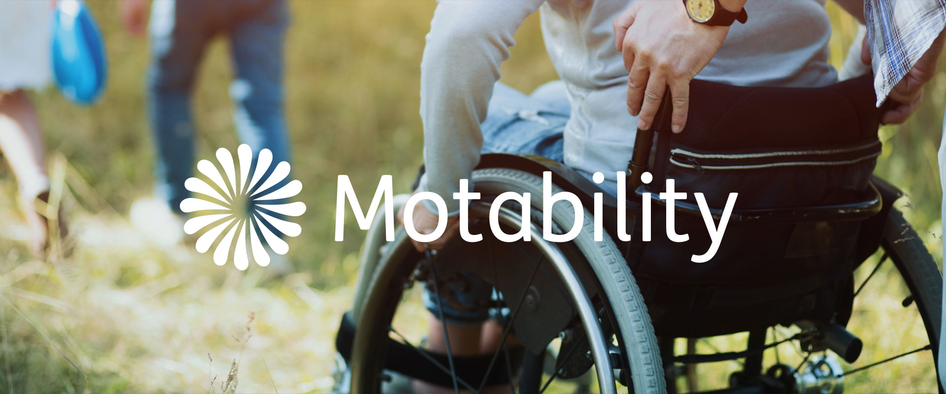 Motability Header Desktop