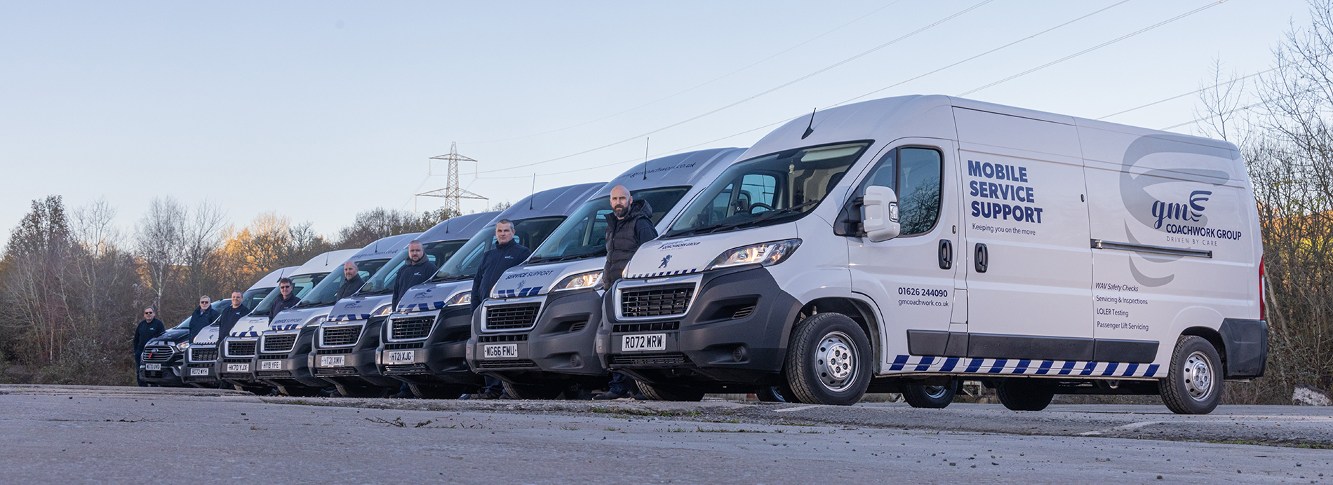 Minibus Service Header